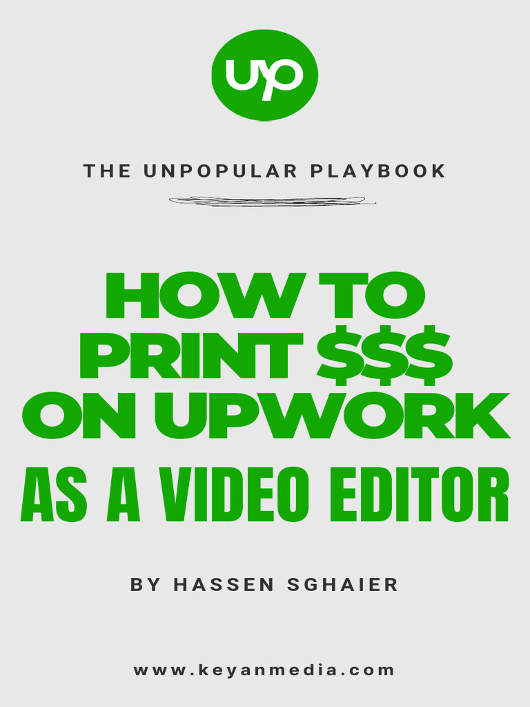 How To Print $$$ As A Video Editor On Upwork | PDF | Pricing | Editing