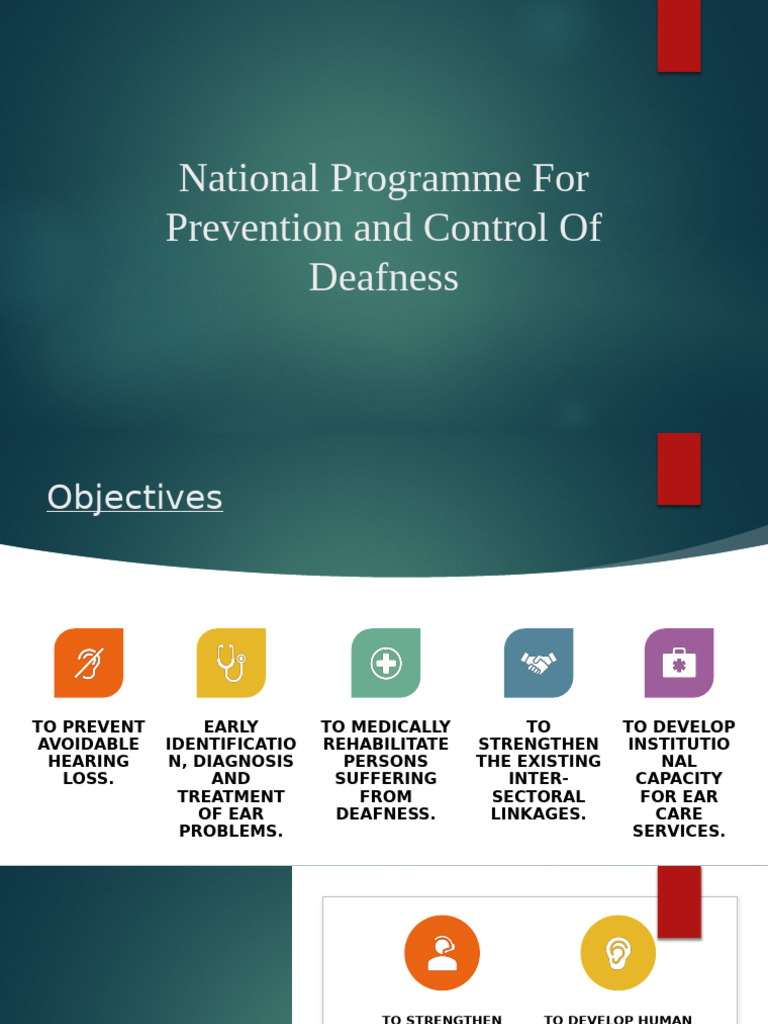 National Programme For Prevention and Control of Deafness | PDF