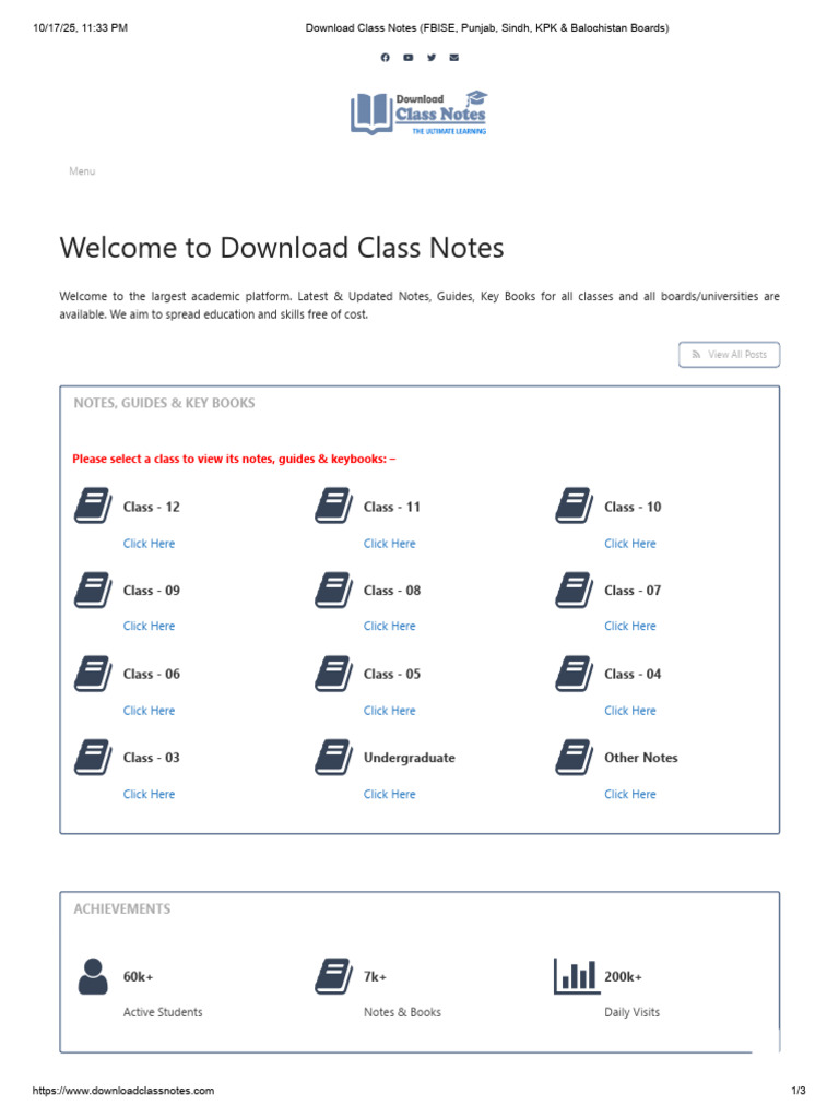 Download Class Notes for All Levels | PDF | Software | System Software