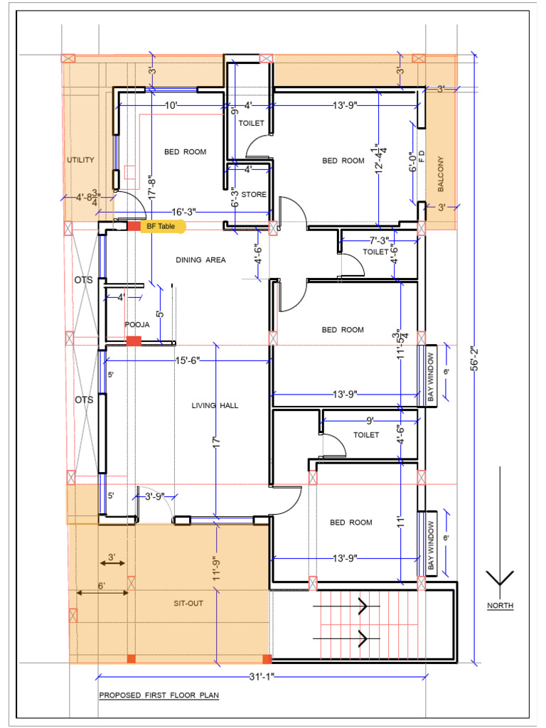 Proposed First Floor Plan Layout | PDF