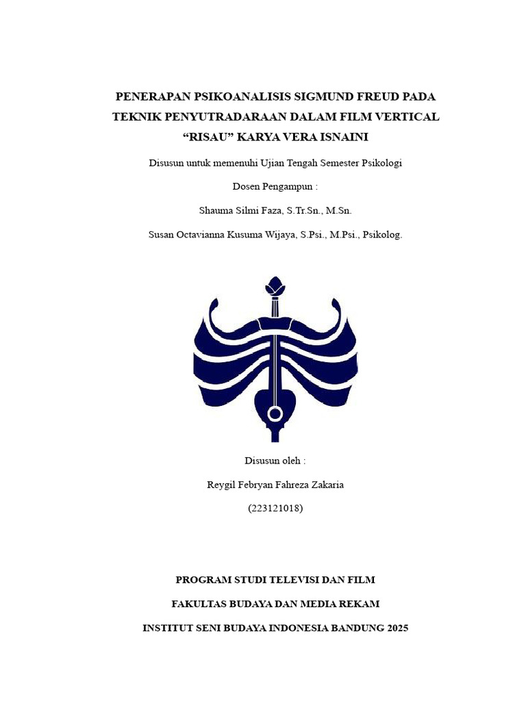 Psikoanalisis Freud dalam Film 