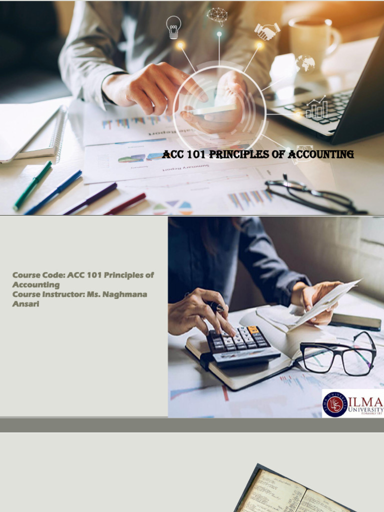 Principles of Accounting Course Overview | PDF | Debits And Credits ...