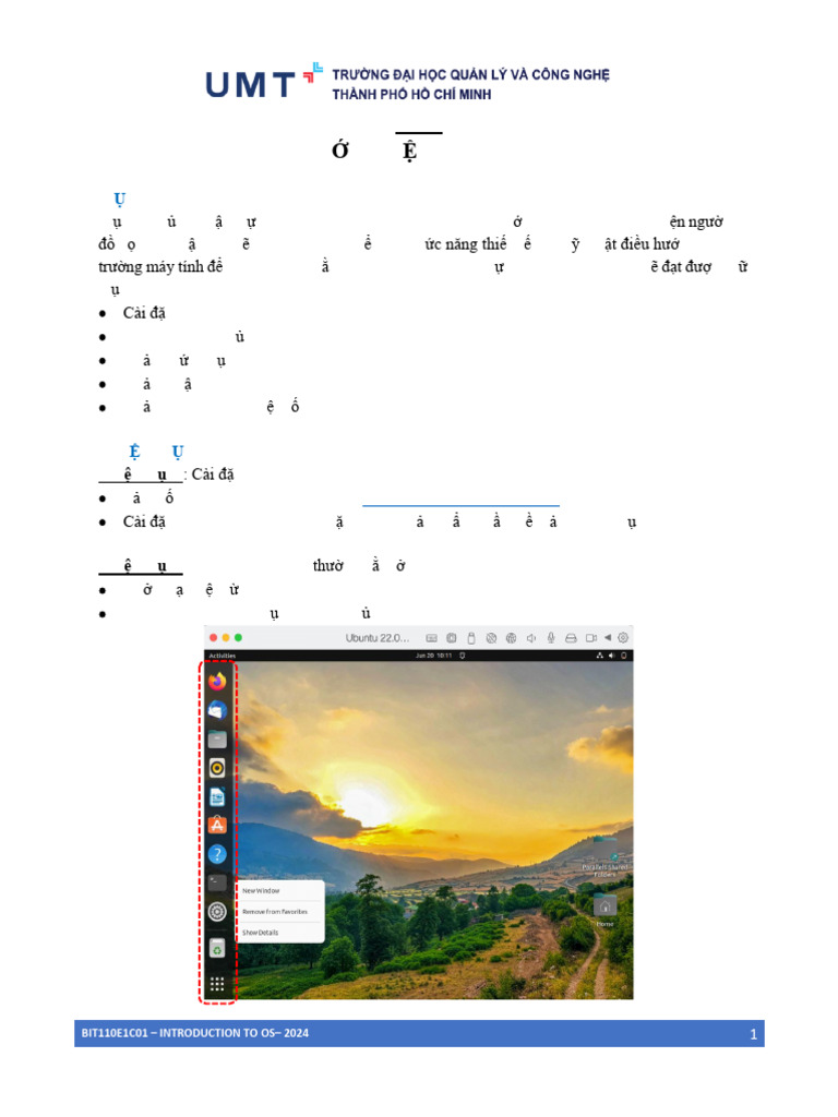 LAB Tutorial 1 Linux Introduction VN | PDF