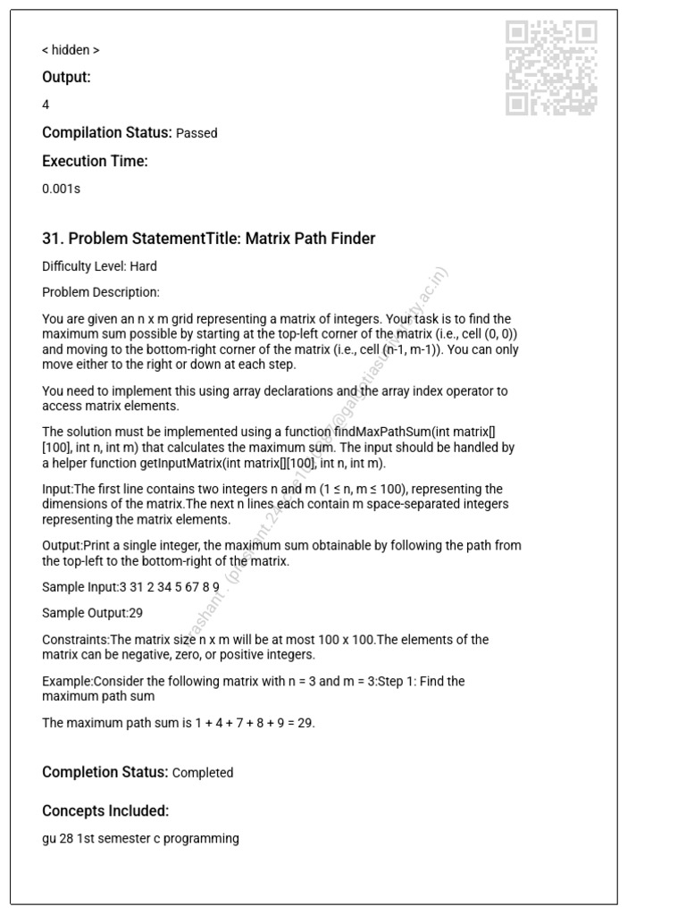 Split - 20250114 - 1742 Question Practice | PDF | Integer (Computer ...