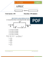 APRJC Model Paper