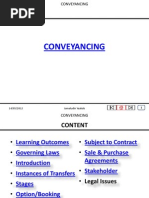 CONVEYANCING