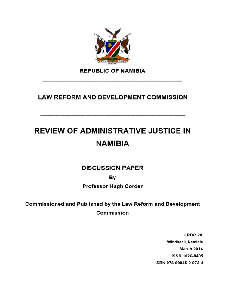 28 LRDC Administrative Justice (2014) | PDF | Alternative Dispute ...