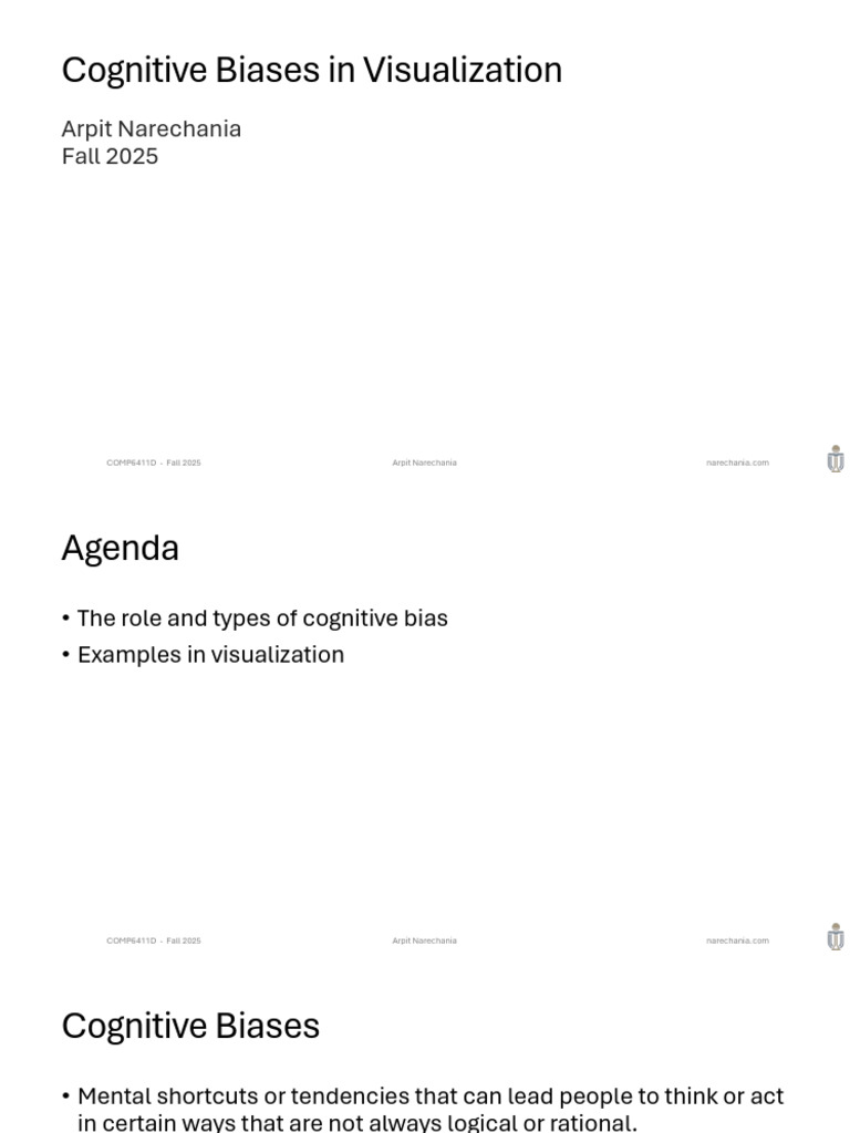 f25 Oct16 Cognitive Biases | PDF | Bias | Mental Processes