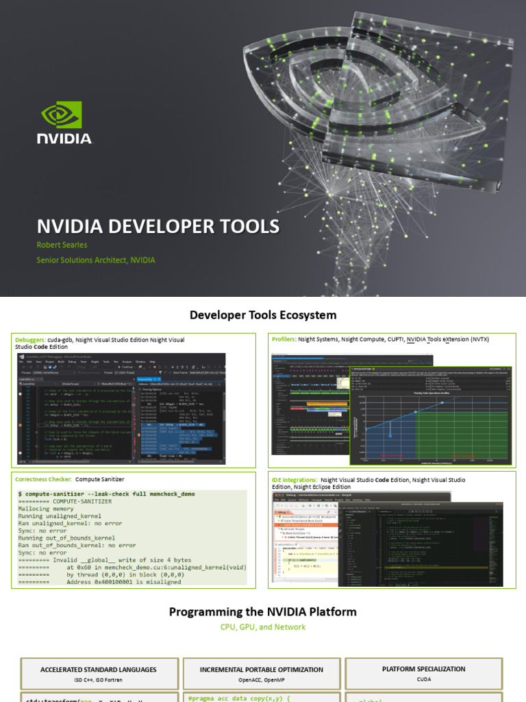 NVIDIA Tools ALCF 2024 Workshop | PDF | Graphics Processing Unit ...