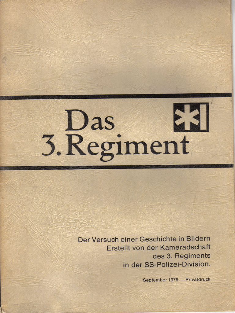 Das 3. Regiment | PDF