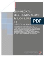 Bio Medical Electronics, Sec# 1 & 2, CH 2, Part 2 of 5