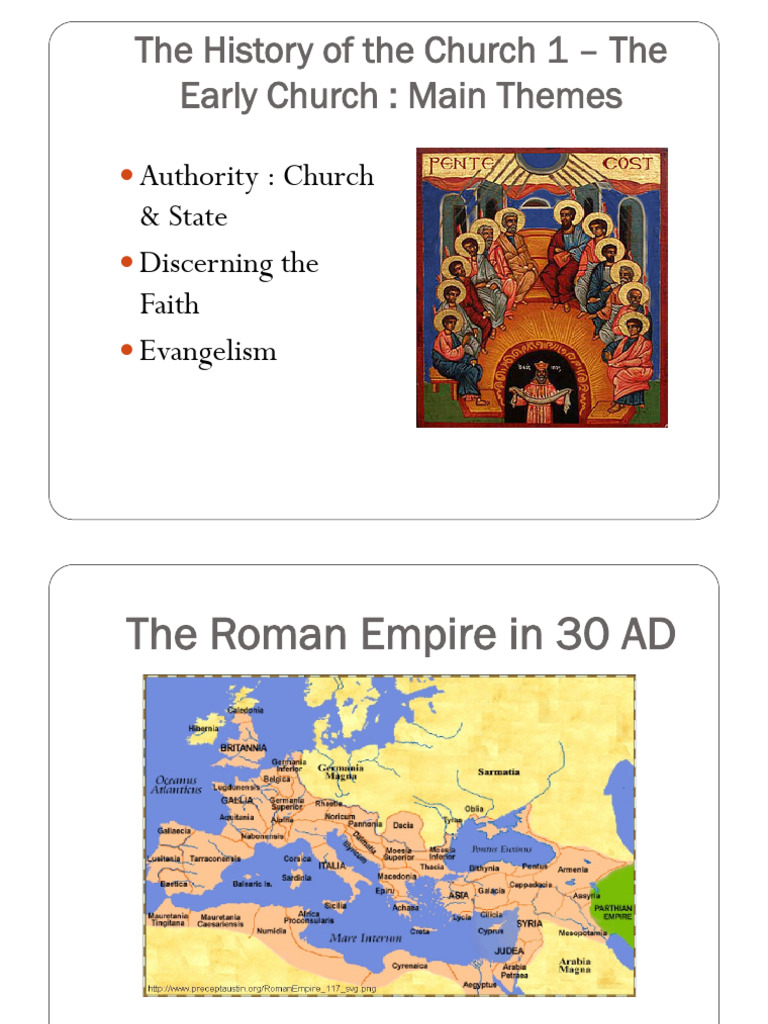 Early Church History and Authority Themes | PDF | Paul The Apostle ...