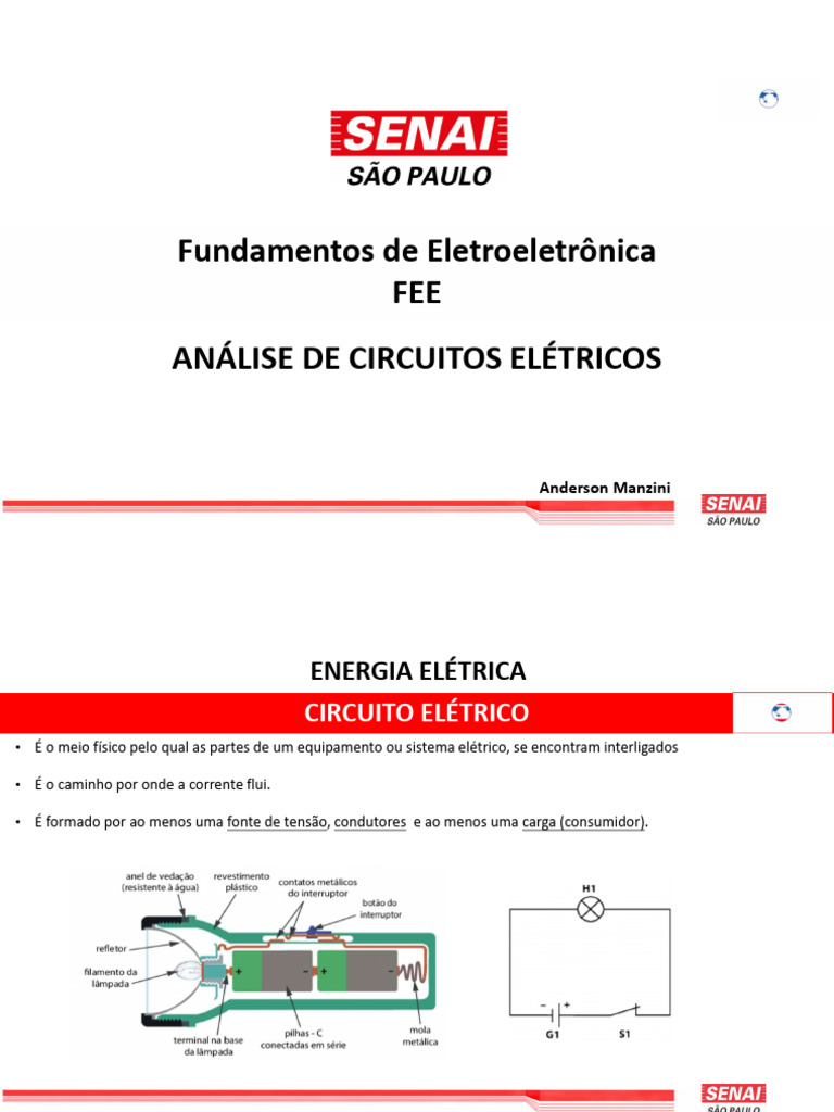 Análise de Circuitos Elétricos e Eletroeletrônica | PDF | Rede elétrica ...
