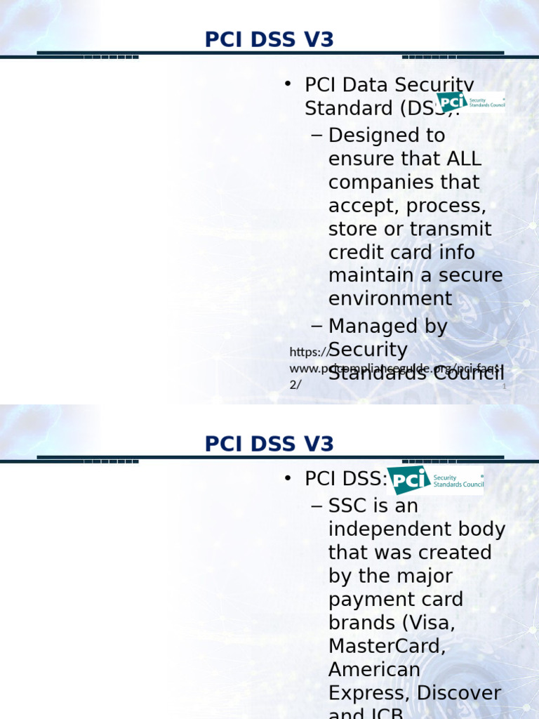 PCI DSS Compliance Overview and Guidelines | PDF | Payment Card ...