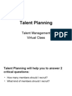 Talent Planning: Talent Management Virtual Class