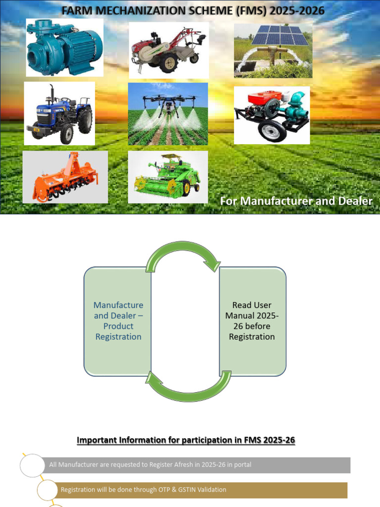 FMS 2025-26 Manufacturer Registration Guide | PDF | Computing | Software
