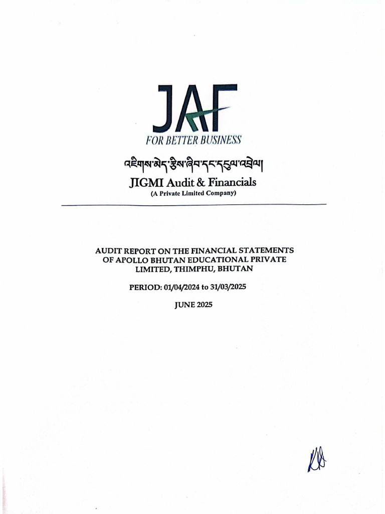 ABEPL - Audit Report FY 24-25 (India) | PDF