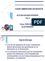 Presentacion Portafolio Electronico