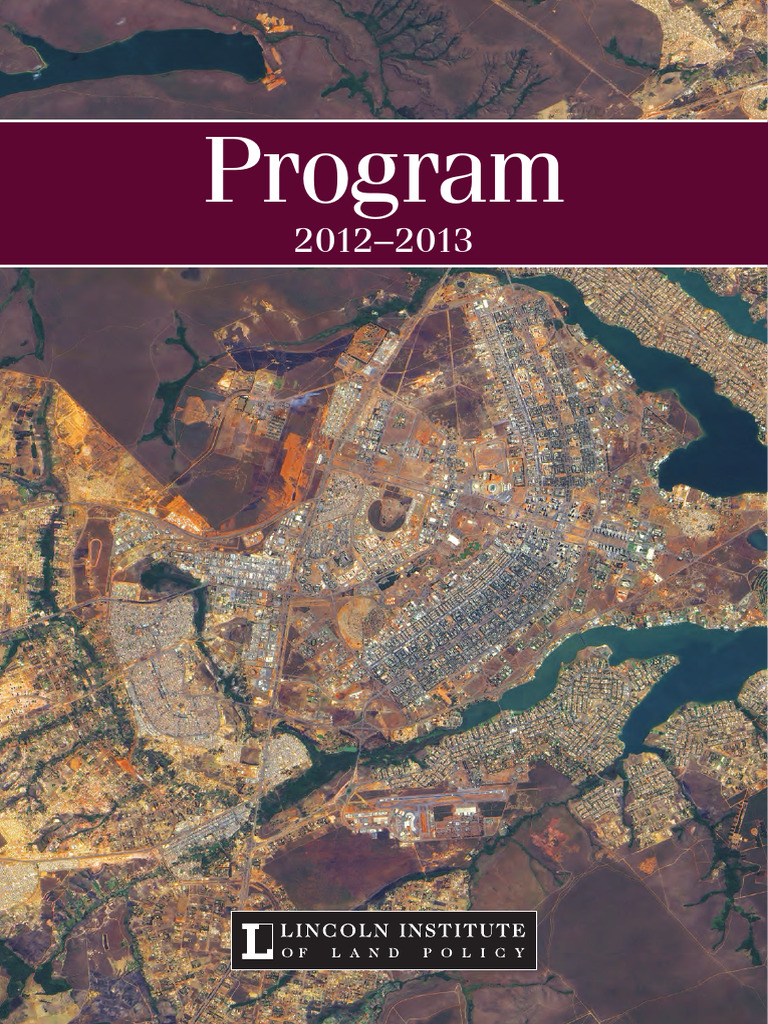 Lincoln Program 2012 2013 | PDF | Taxes | Policy