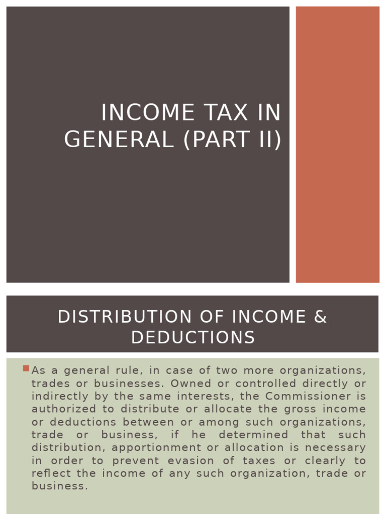 Income Tax Regulations in the Philippines | PDF | Taxes | Capital Gains Tax