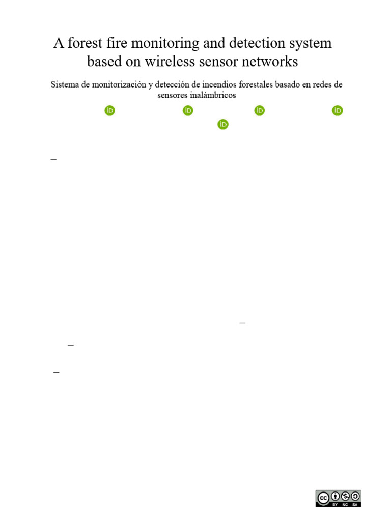 A Forest Fire Monitoring and Detection System Based On Wireless Sensor ...