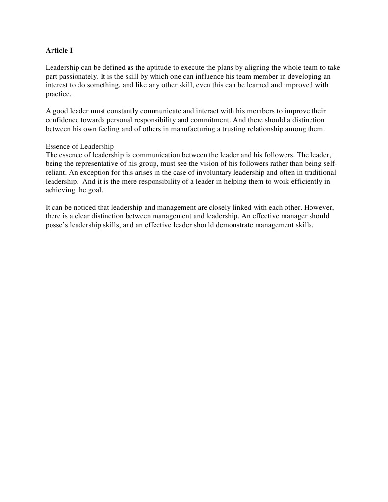 Article 1 | PDF | Self-Improvement