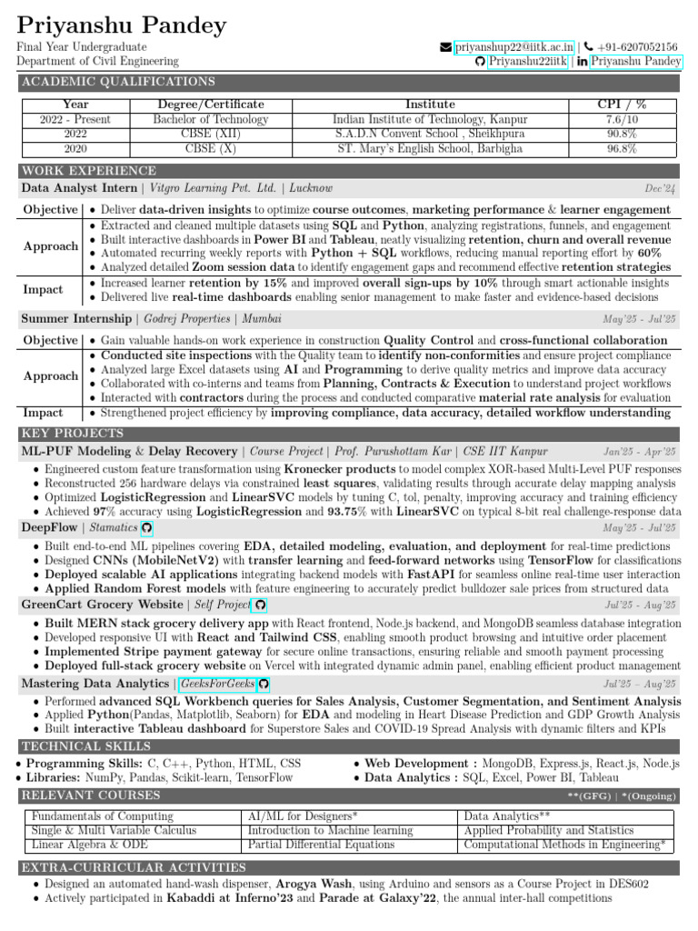 SPO-IITK 0014 220829 Priyanshu Pandey BT Ce | PDF | Data Analysis ...