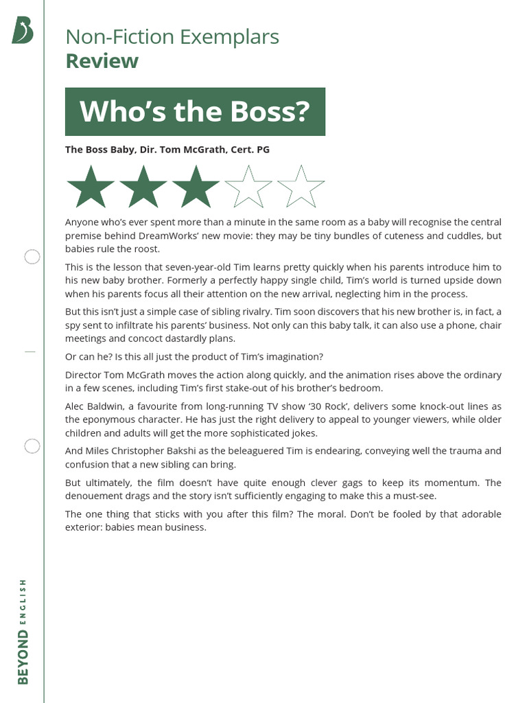Review Exemplar | PDF