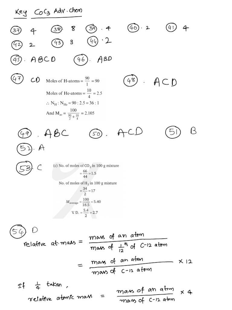 Coc3 MPC Adv Sol | PDF | Mechanics | Velocity