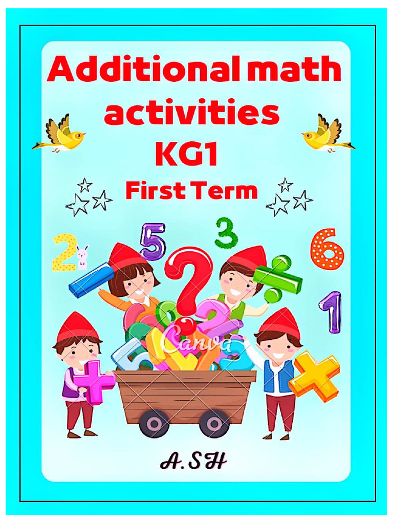Additional Math Activities Kg1 T1 | PDF