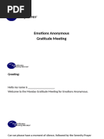 Narcotics Anonymous Meeting Guide | PDF
