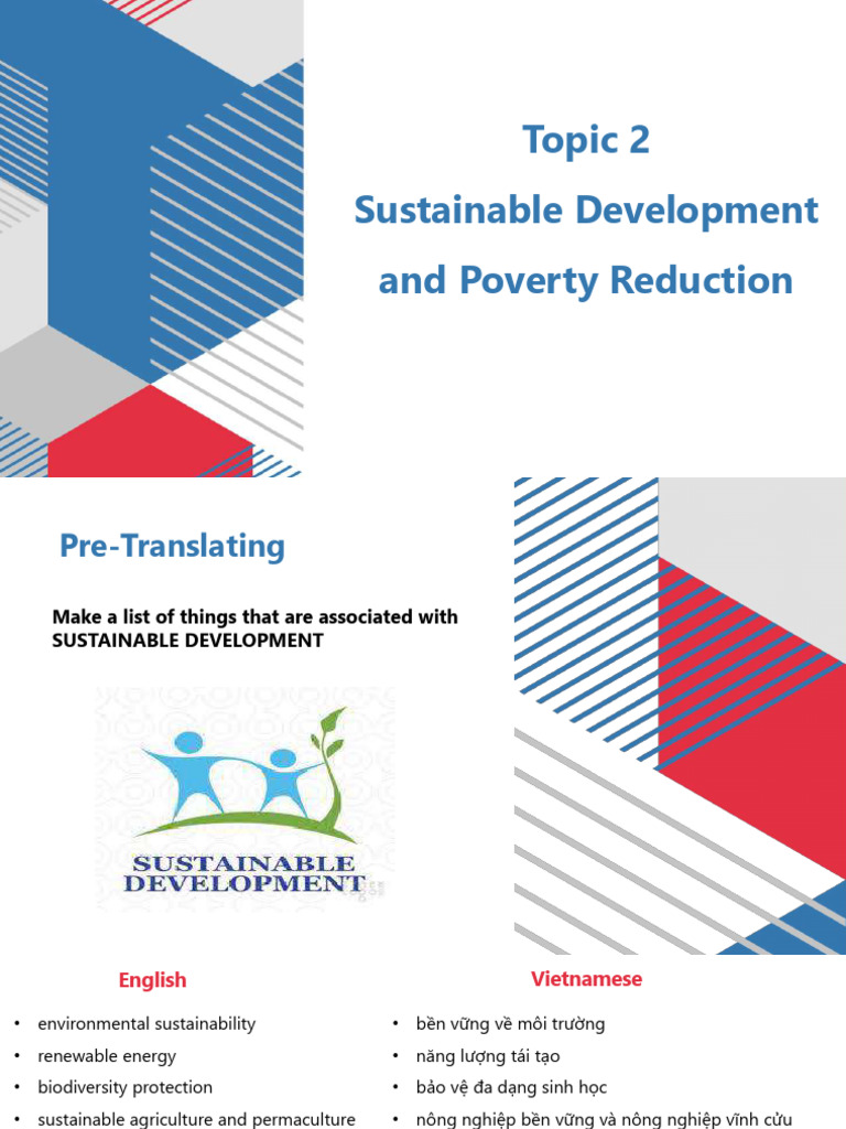 Unit 2: Sustainable Development and Poverty Reduction | PDF ...