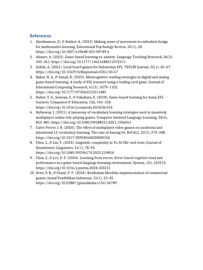APA7 References List | PDF
