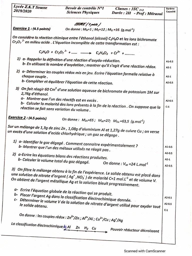 Devoir Mefte7 | PDF