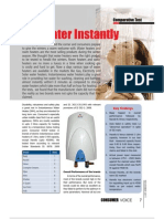 Hot Water Instantly: Comparative Test