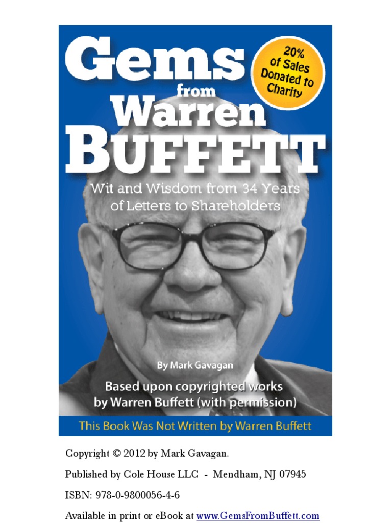 Gems From Warren Buffett - Sample Chapter 1 | Warren ...