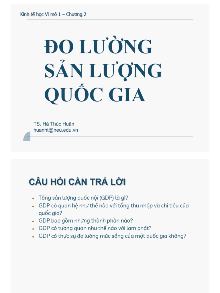 Ch02 GDP | PDF