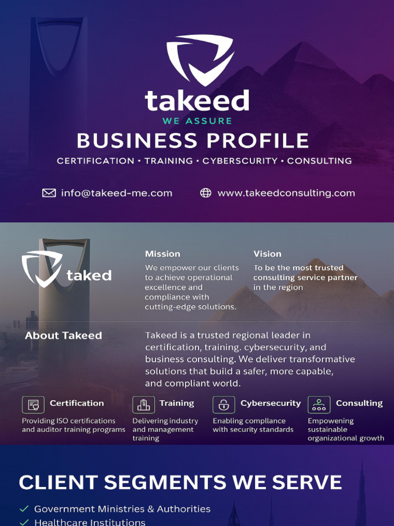 Takeed Profile V1 | PDF