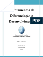 Apontamentos de Diferenciação