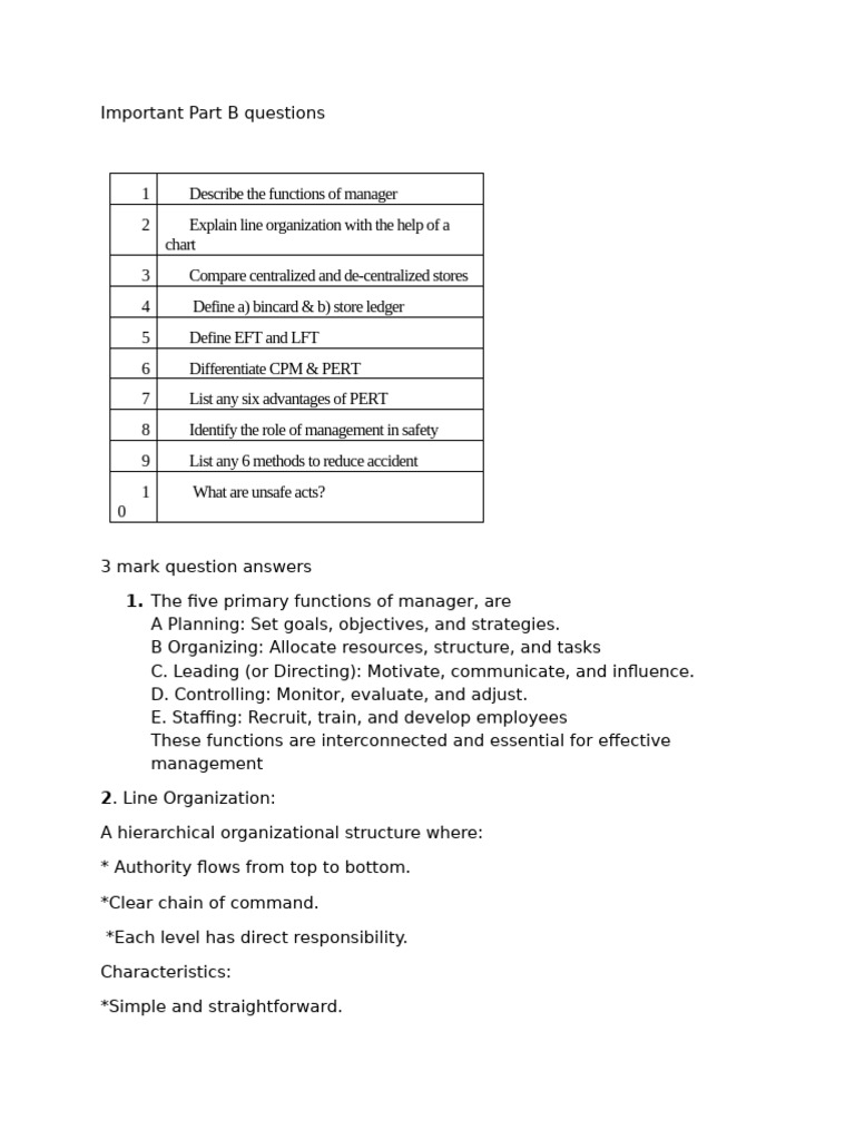 IMSshort Questions&Answers | PDF | Safety | Risk