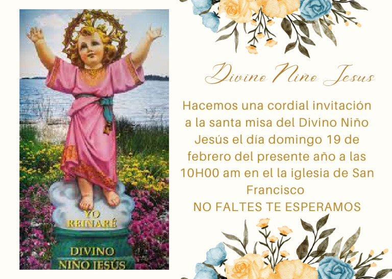 Divino Niño Jesus | PDF