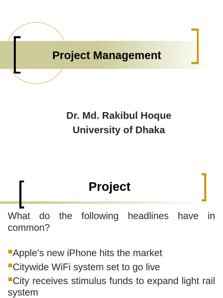 Understanding Project Management Basics | PDF | Project Management
