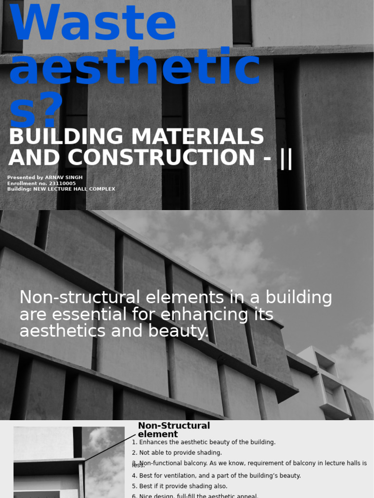 Building Materials and Construction | PDF