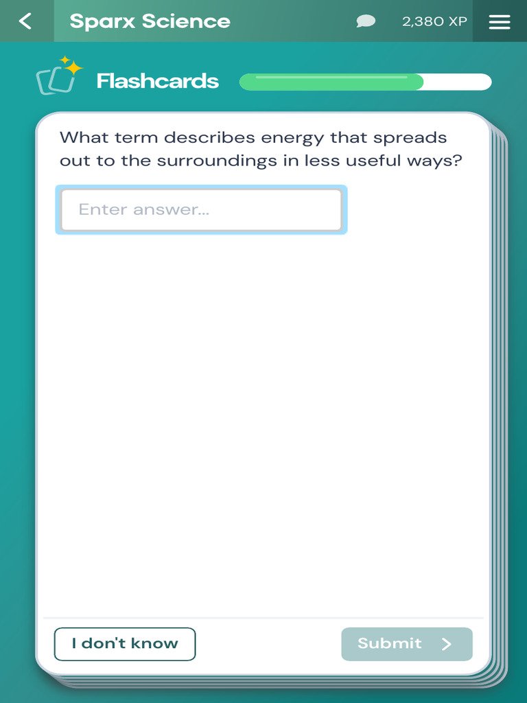 Sparx Science Flashcards Overview | PDF