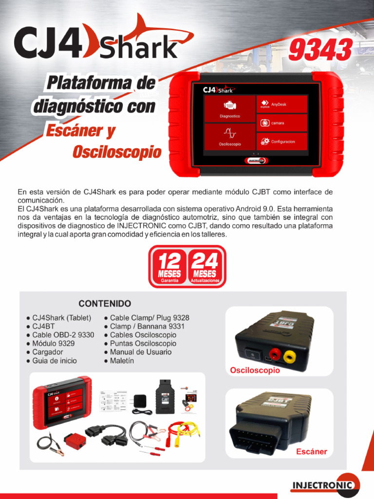 Ficha Cj4 Shark 9343 | PDF