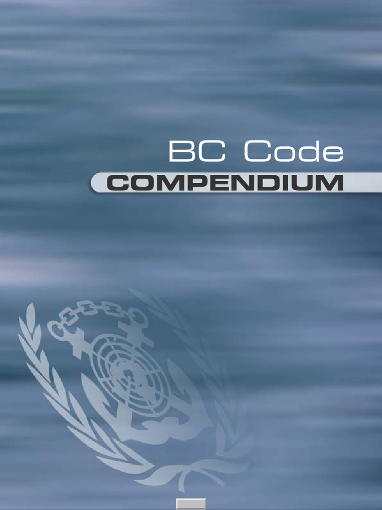 BC Code Compendium for Bulk Cargo Safety | PDF | Cargo | Ships