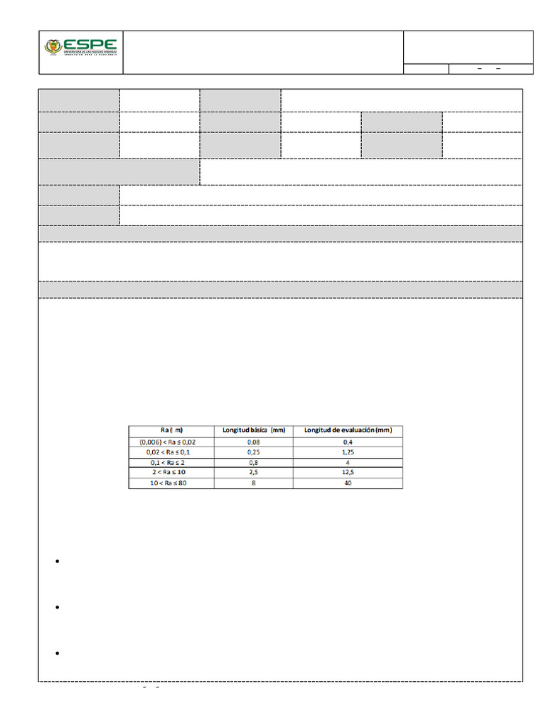 Informe PR5 - GR2 | PDF | Tolerancia de ingeniería | Ingeniería mecánica