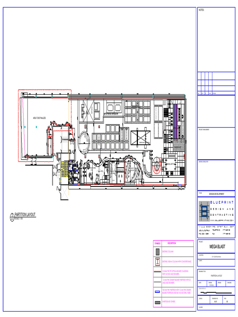 Mega Blast Bahrain Layout Design | PDF | Building Engineering