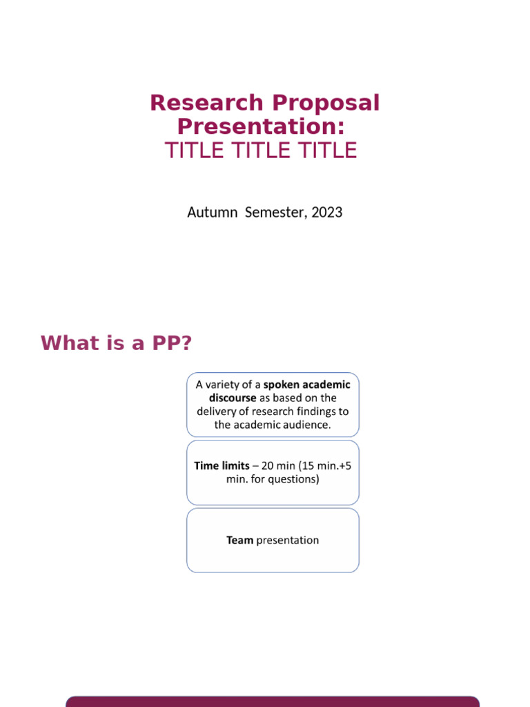 Project Slideshow - An Example - Structure | PDF