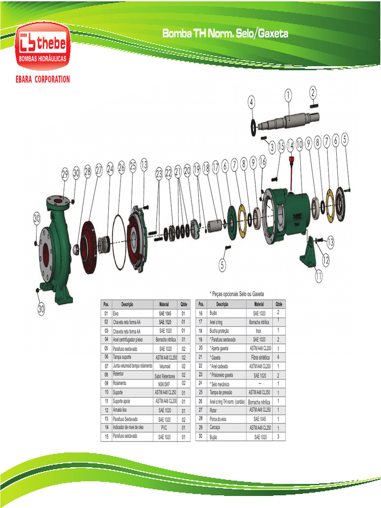 TH-40/TH-65 Parts List and Codes | PDF | Plumbing